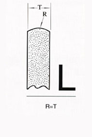 &nbsp;Standard shapes of grinding wheel faces 